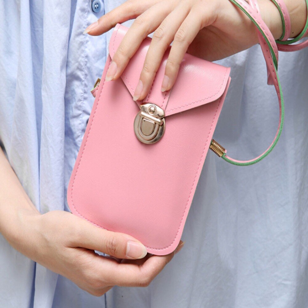 Einfache Klappe Schulter PU Leder Taschen Reine Farbe Mini Bote Brust Tasche Kreuz körper Handtaschen Bolsos Mujer De Marca Famosa