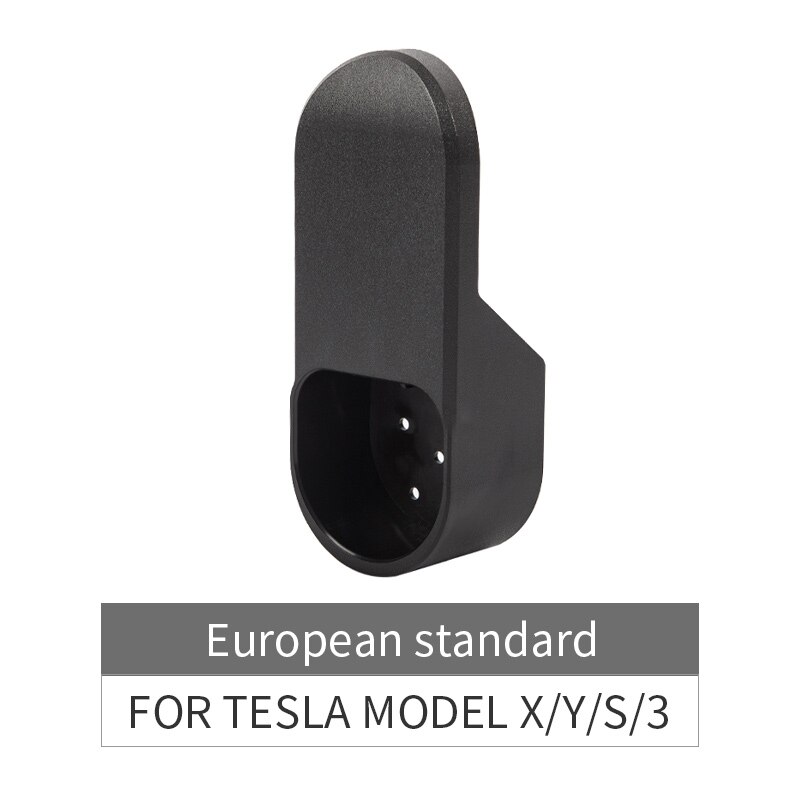 Model 3 Auto Oplaadkabel Adapter Organizer Voor Tesla Model 3 S X Y 2021Wall Mount Charger Cable Chassis houder Accessoires: Donkergrijs