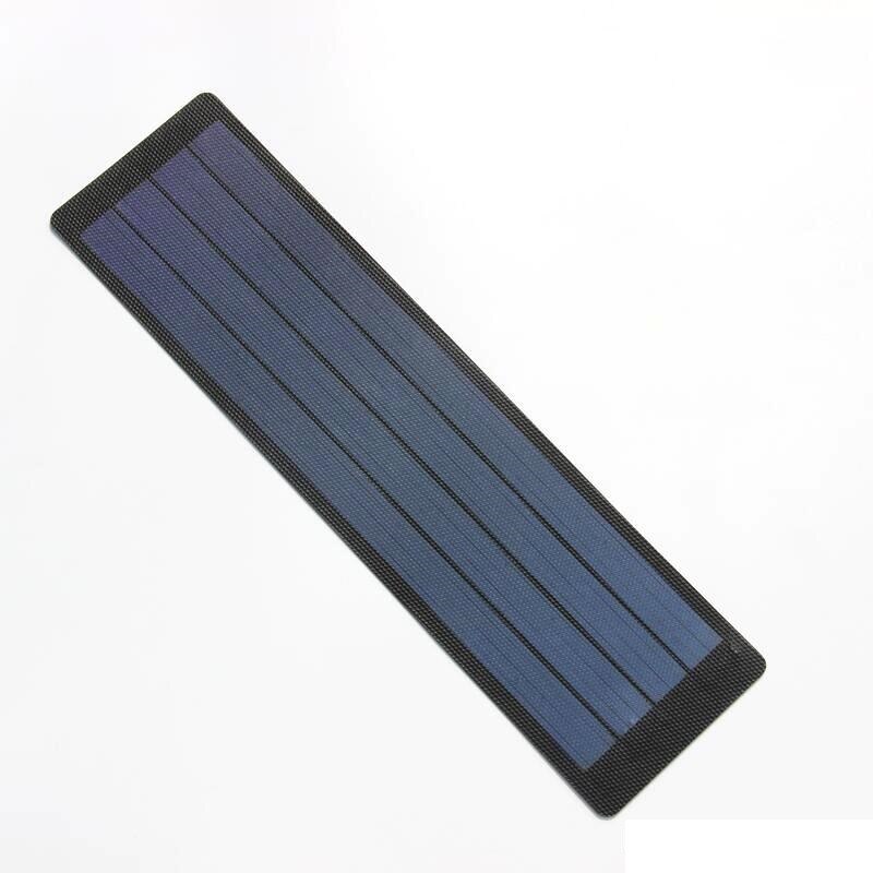 2W 6V Flexible Solar Cell Amorphous Silicon Foldable Solar Panel DIY Solar Charger For 3.7v Super Slim Waterproof 1pcs