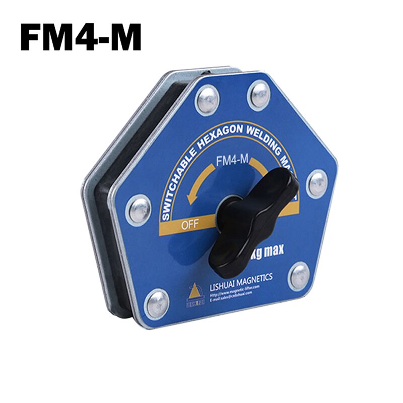 2/4Pcs/Set Welding Tool Multi-angle Solder Magnet Holder No Deformation Corrosion Resistance Arrow Clamp Welding Fixer: FM4-M