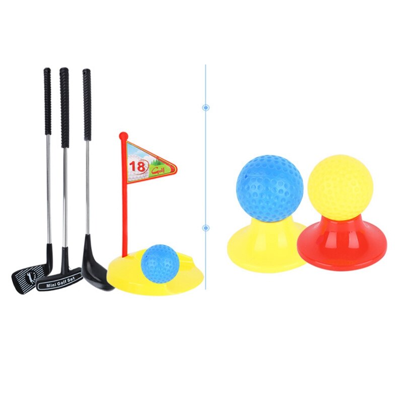 Mini Lustige Golf Spielzeug einstellen freundlicher Lernen Aktive FrüHenne Bildung Sport Spiel ÜSpund Ball Spielzeug Jungen und Mädchen Spielen Ball spielzeug