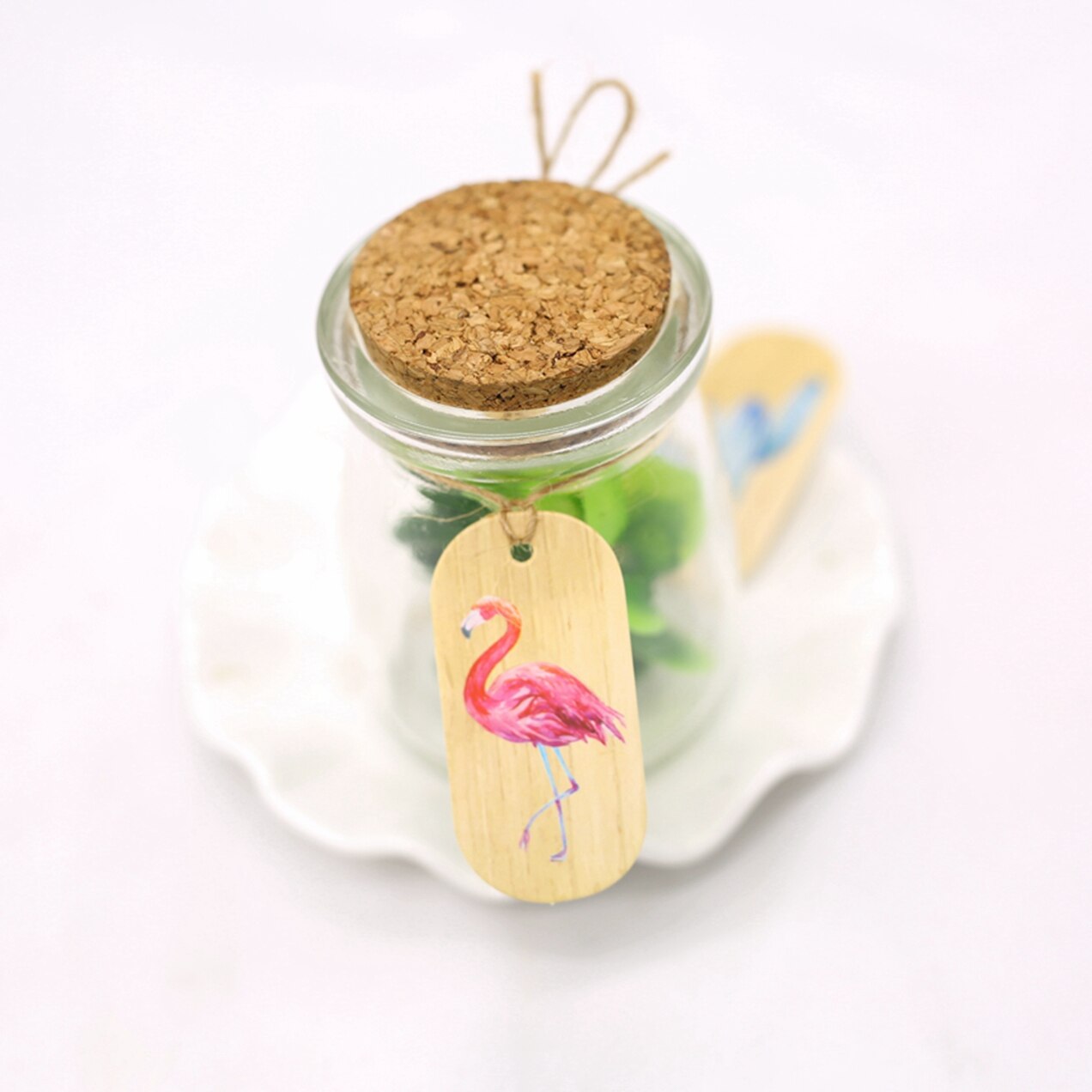 Etiquetas de papel para el Día de San Valentín y bodas, paquete de etiquetas DIY, decoraciones para fiestas, etiquetas colgantes, suministros para envolver , 50 unids/lote