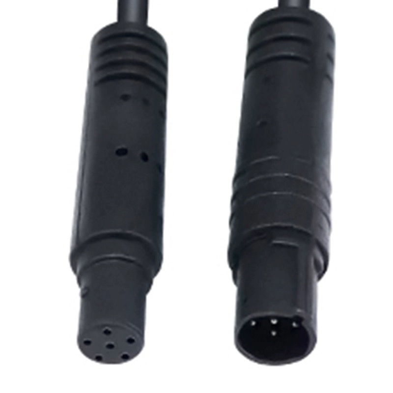 1-5M 4 5 6 pin core Male to Female Cord Car Rear View vehicle DVR Camera Extension connector Cable cord HD Monitor Camera Wire
