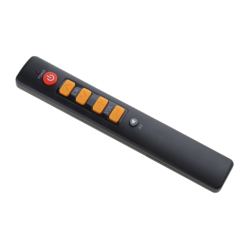 Home 6 Keys Compact and clear Remote Controller Accessories Programmable Universal ABS for Learning for elderly people