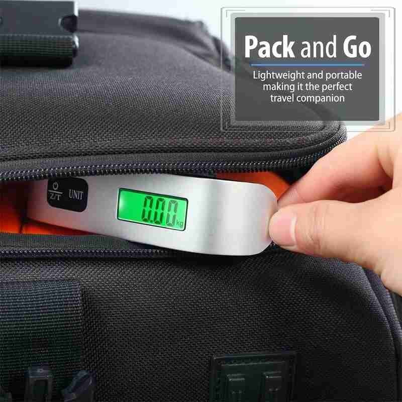 Luggage Scale Electronic Digital Portable Suitcase Baggage Bag Weight Balance Hanging Travel Weighs Scale Scales C5F2