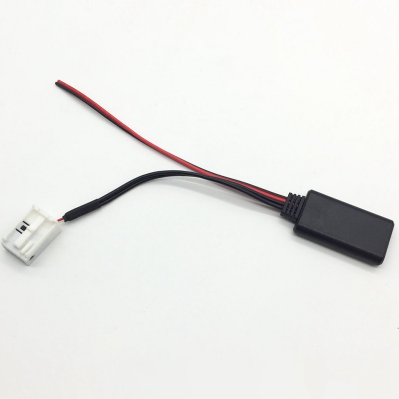 Para Peugeot 207 307 407 308 para Citroen C2 C3 RD4 coche 12Pin módulo Bluetooth inalámbrico Radio Estéreo AUX-IN Aux Cable adaptador