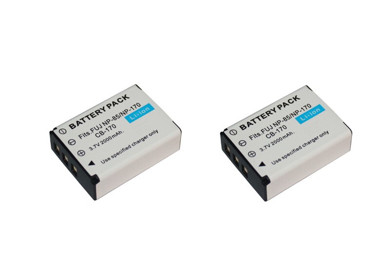 Chargeur USB De Batterie Compatible Fujifilm Finepix F305, SL240, SL260, SL280, SL300 – Pour Appareils Photo Numériques - 3