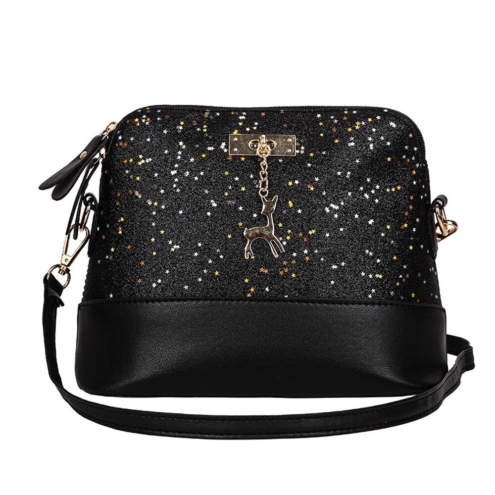 Femmes en cuir petit sac à bandoulière femmes cerf épissure Collision sac à bandoulière femmes fille sac de messager dame sacs à main poche Bolsa