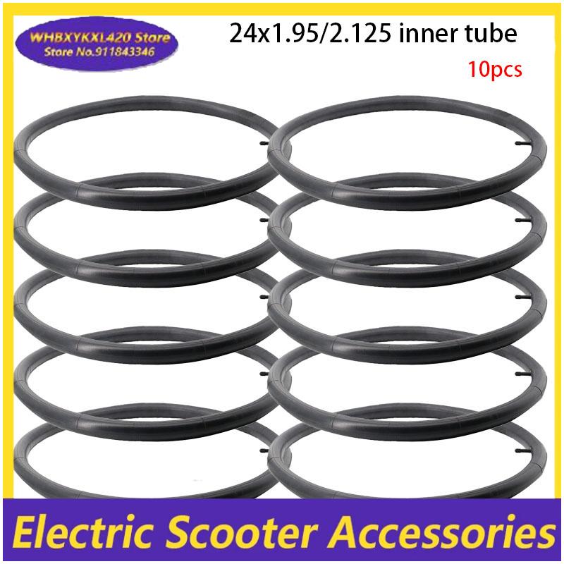 Bicycle Inner Tube 24inch For BMX Folding Bike Tire MTB 24X1.95/2.125 Bike Tires Tube: Blue