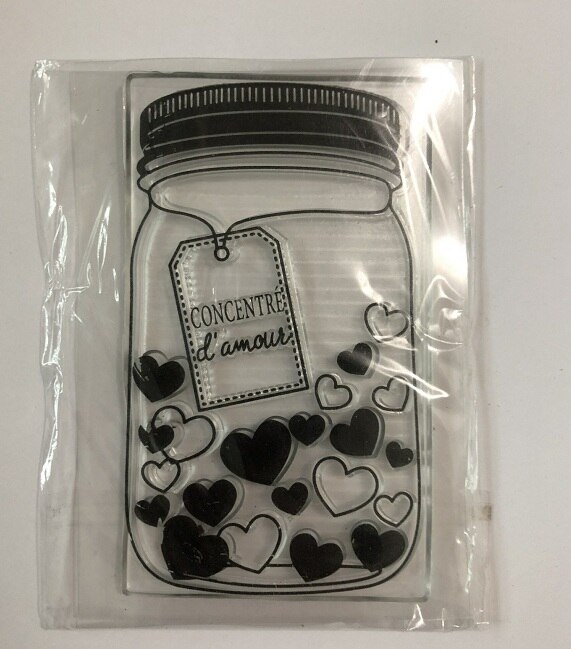 French Transparent Clear Stamp for DIY scrapbooking seal Card Making C289: 2 7x10cm