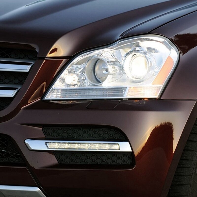 Paar Front Lower Bumper Mistlamp Cover Grill Voor Mercedes-Benz X164 Gl Cl GL350 GL450 1648847122