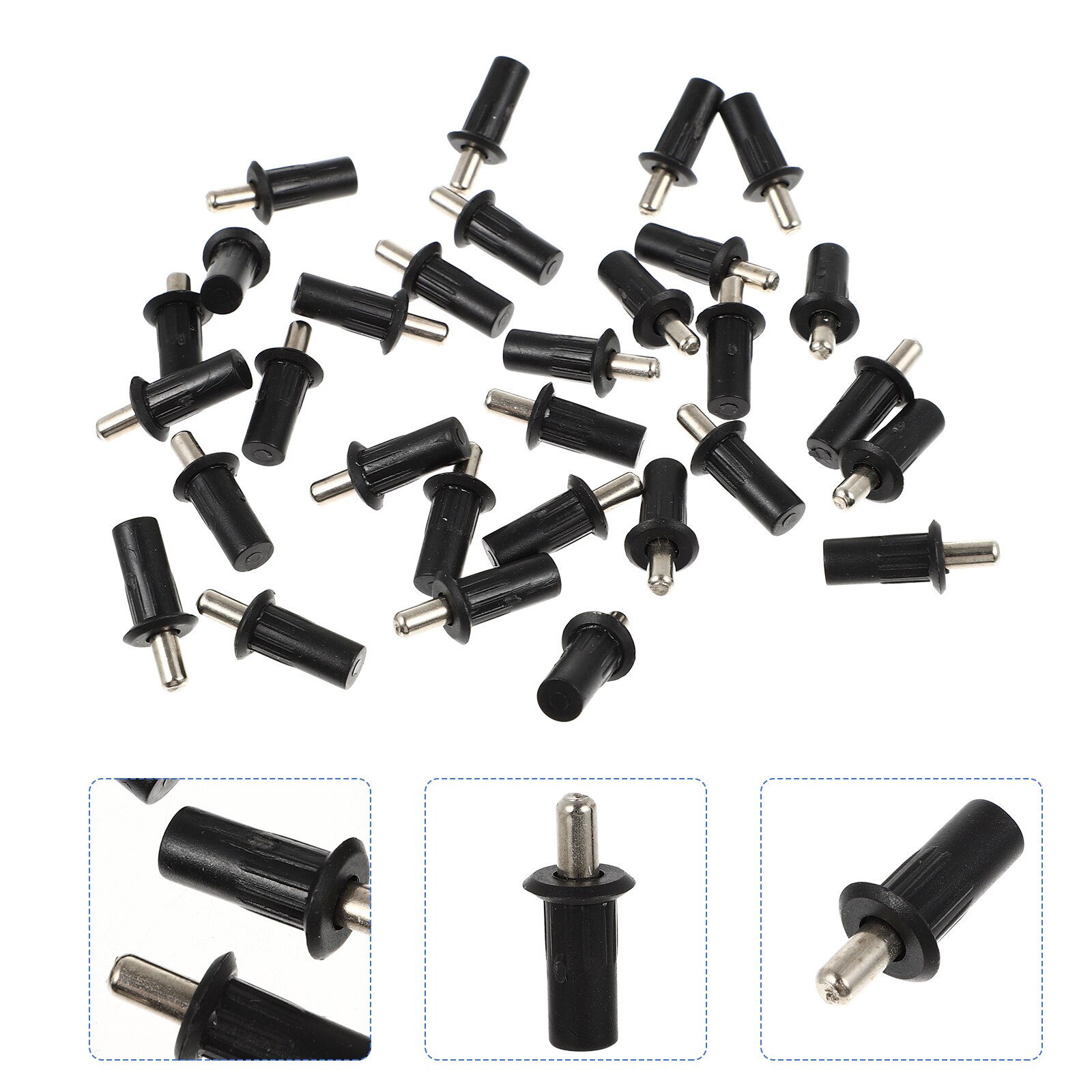 30pcs Plantation Shutters Repair Pin Universal Shutter Pin Iron Telescopic Shutter Bolt