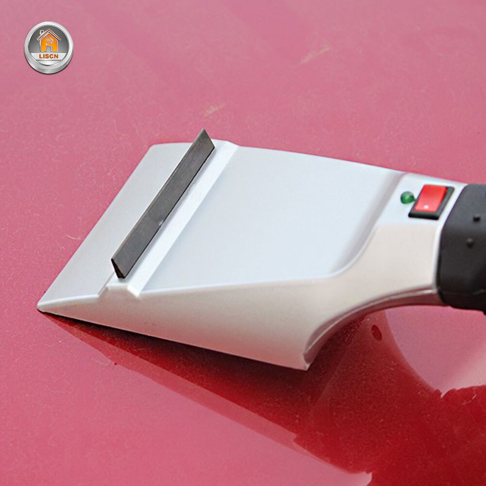 Car Scraper Electric Heated Ice Scraper Windshield Defrost Clean Tool Window Snow Removal Shovel Automobile Cigarette Lighter