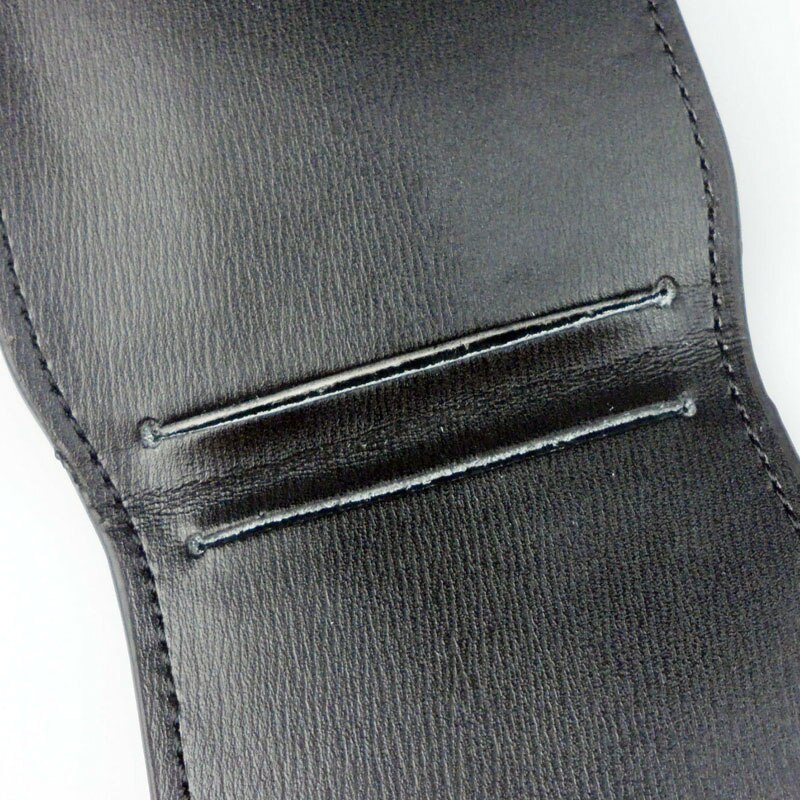 US Police Badge Holder Neck Chain Belt Clip U.S. Leather Badge Holder