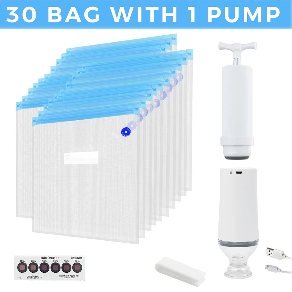 1-30 sacs de stockage de Filament sac sous vide imprimante 3D PLA/ABS/TPU sèche-Filament sécurité résistant à l'humidité pour les pièces d'imprimante 3D: Orange
