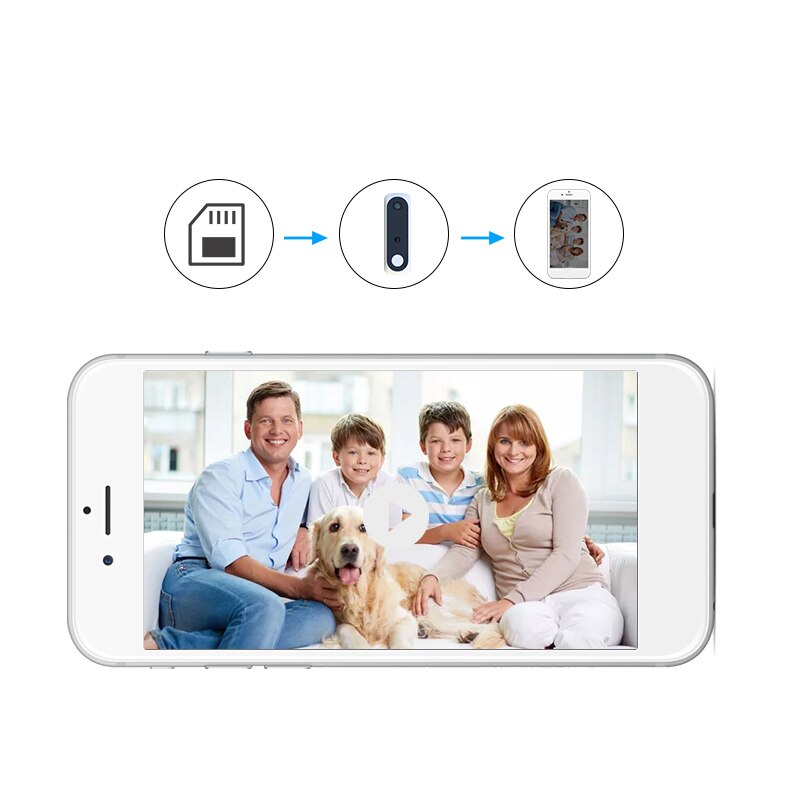 Nova v20 inteligente wi fi câmera de vídeo campainha intercom visual com carrilhão visão noturna campainha da porta ip sem fio câmera segurança em casa