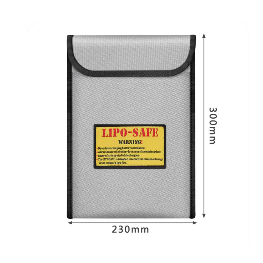 185x75x60mm carré RC LiPo sac de sécurité batterie sécurité ignifuge antidéflagrant garde batterie Protection sac de charge pour jouet RC: Bleu