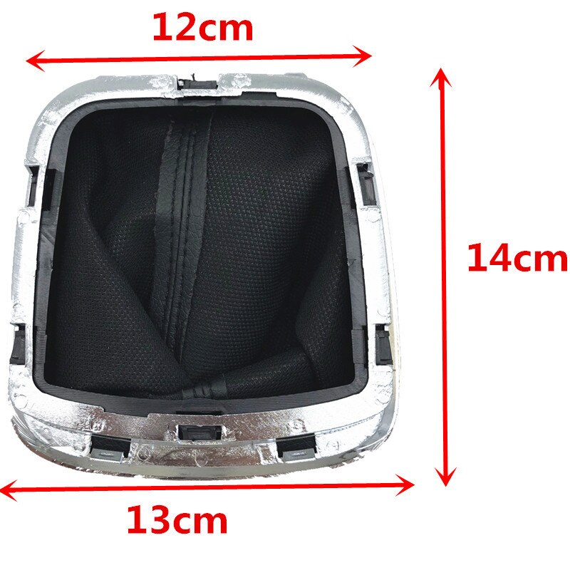 For VW Volkswagen Polo 6C 5/6 Speed Gear Gear Lever Stick Shift Knob With Leather Boot Car Styling