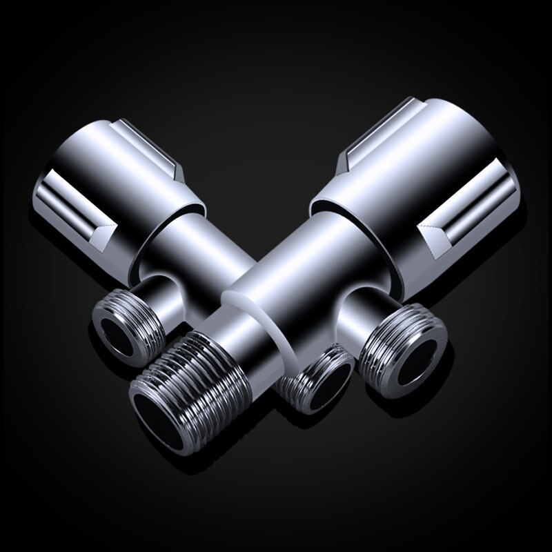 Filling Valves 304 Stainless Steel Angle Valves 1/2"Male x 1/2" Male Bathroom Bidet Valve Bathroom hardware Kitchen Sink Valve