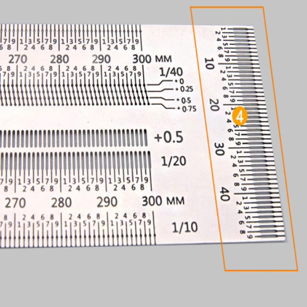 Multifunctional Ultra Precision Marking Ruler Scale Ruler T-type Hole Stainless Scribing Sales