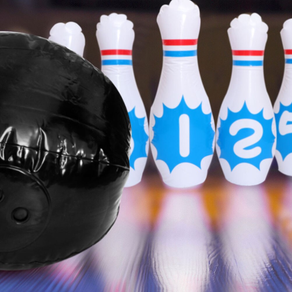 Boule de Bowling gonflable en PVC jeux de Bowling interactifs créatifs enfants jeu de boules de Bowling