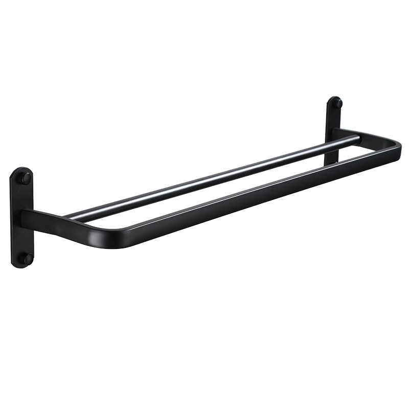 Handdoek Houder Handdoekenrek Handdoekhouder Handdoek Bar 40/50/60 Cm Wall Mounted Aluminium Badkamer Accessoires Handdoek Rail