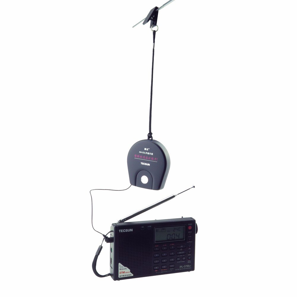 Tecsun EINE-80 Externe Antenne für FM SW Radio Empfänger Antenne PL-660 PL-380 PL-310ET Verbessern Kurze Welle Empfang Antenne