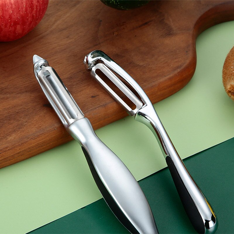 Premium Dunschiller Keuken Rvs Swivel Blade Dunschiller Ultra Sharp Fruit Aardappel Wortel Essentiële Keuken Tool Utility Gadget