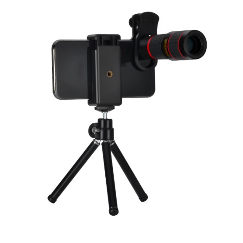 Neue 20X Zoomen Tele Kamera Objektiv 4K HD Monokulare Teleskop Telefon Kamera Objektiv für iPhone XS XR Samsung Universal- Clip Tele