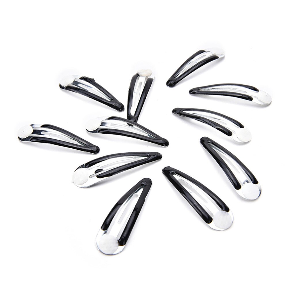 100 Stck Baby Mädchen DIY Haar Zubehör Metall Haar Clips Haar Stift Für freundlicher freundlicher 4.7*1,3 cm
