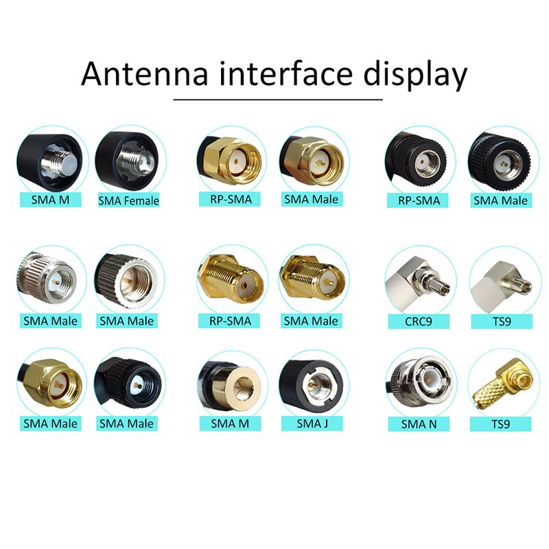 Lora lorawan compteur d'eau 433MHz antenne 3dbi SMA connecteur mâle pliant 433 mhz antenne étanche gaz meterwireless récepteur