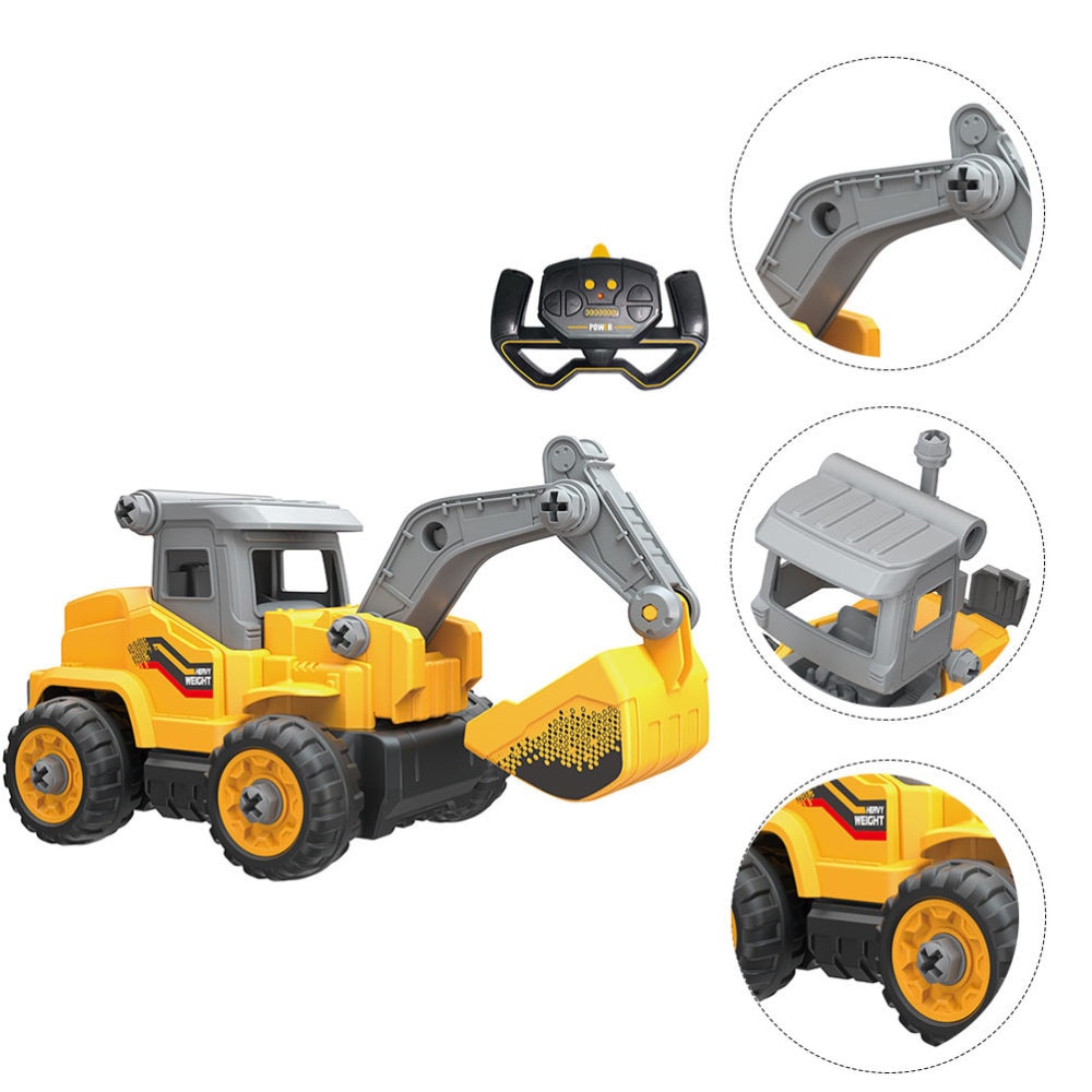 1 Juego de coche de juguete para niños, vehículo de ingeniería, automóvil de juguete para niños, para niños, , para niños: Yellow