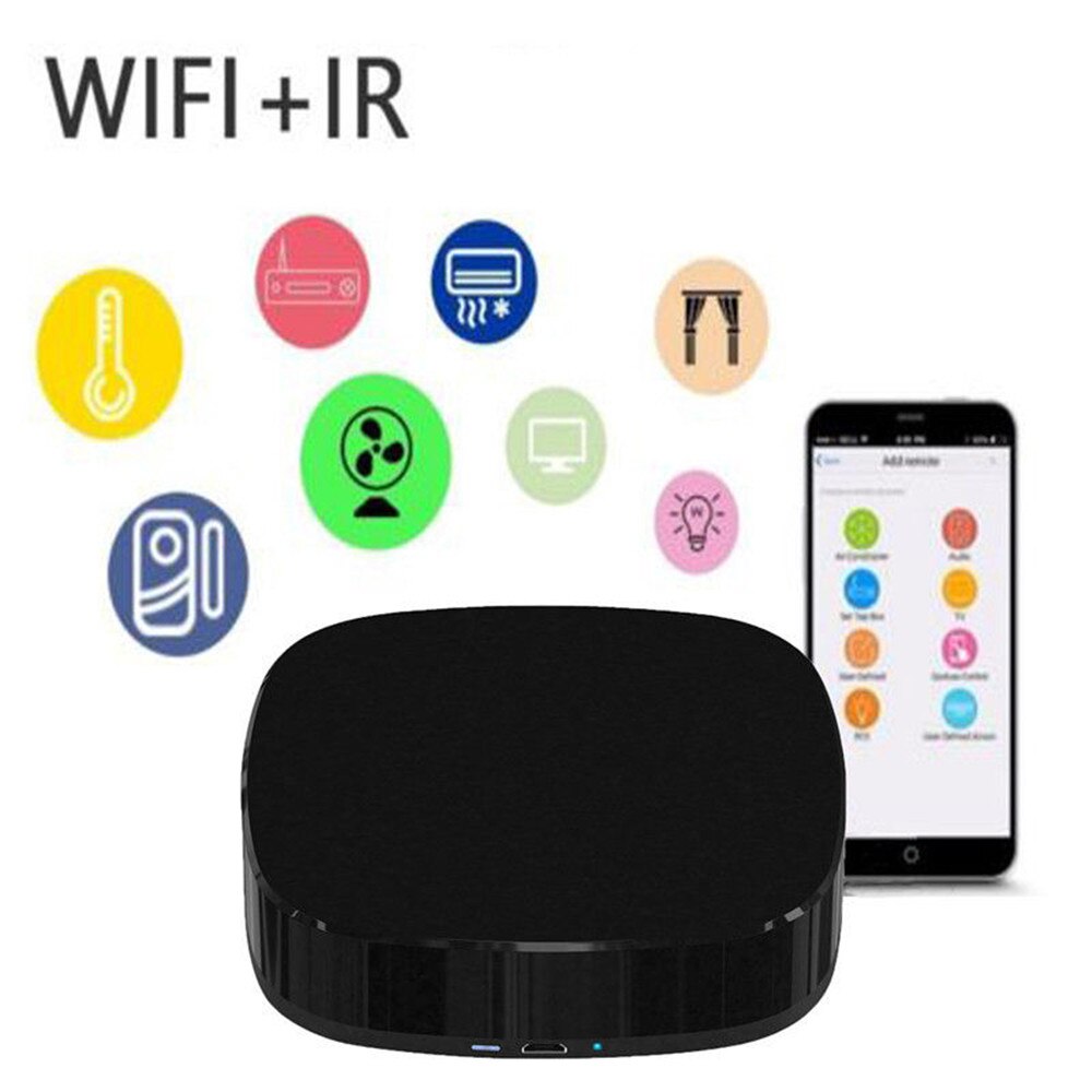 Mini WiFi Slimme Afstandsbediening Universele Intellegent Schakelaar IR Domotica Voice Control Werk met Alexa IFTTT Google