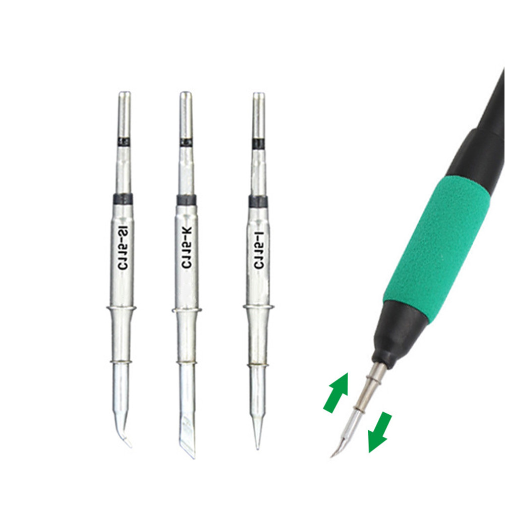 Universal C115-I C115-K C115-SI Soldering Iron Tips Lead Free Welding Tip Internal Heating Core Solder Station For JBC115 75W