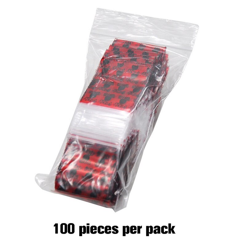 100 stuks plastic zakken bedrukken plastic zakken verpakking ziplock zak: H03