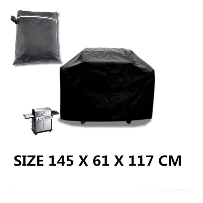 Large Size Outdoor BBQ Grill Covers Gas Heavy Duty for Home Patio Garden Storage Waterproof Barbecue Grill Cover BBQ Accessories: Size L