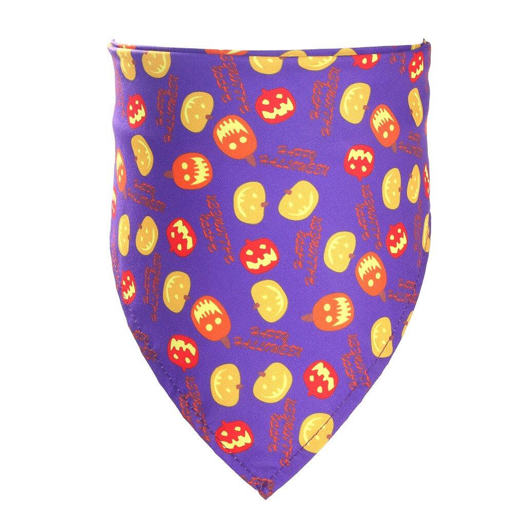 Halloween Stijl Huisdier Bandana Wasbaar Hond Bandana Strikjes Kraag Huisdier Sjaal Grote: 06