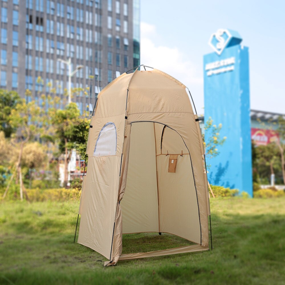 Camping Tent Portable Outdoor Shower Bath Changing Fitting Room Tent Shelter Camping Beach Privacy Toilet 텐트 Tents for Tourism