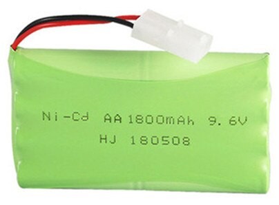9,6 V 700mAh 800mAh 1000mAh 1400mah 1800mAh 2400mAh 2800mAh RC Spielzeug Eletric Beleuchtung securty Faclities AA 9,6 V Ni-Cd Ni-Mh Batterie: 1800mah