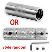 25mm stål dumbbell bar stik praktisk skruenøgle + skrue + barbell rod spinlock 1 "standard håndvægt bar