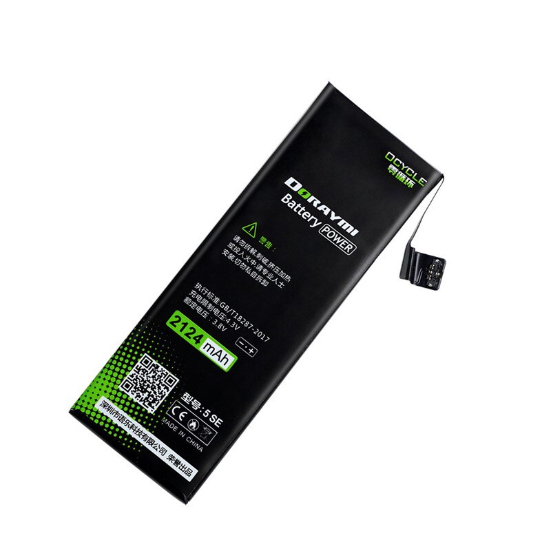DORAYMI Batterie für Apple iPhone 5 5G 5S SE 5SE 6 6G 6S Handy Ersatz batterien Li-Ion Polymer Bateria Kostenlose Tools