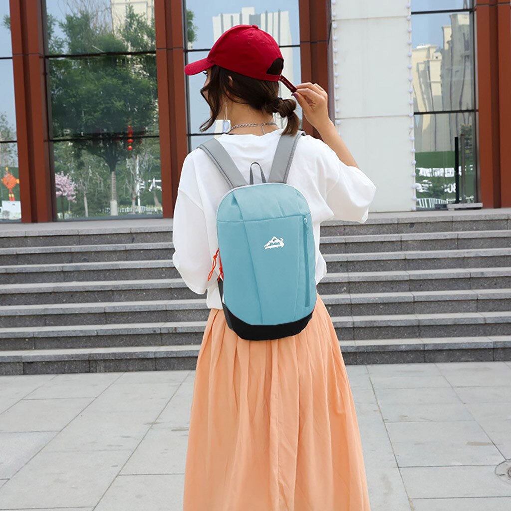 20 # 学校バッグ男性と女性のスポーツ屋外旅行バッグファッションバックパック登山バッグ mochila feminina