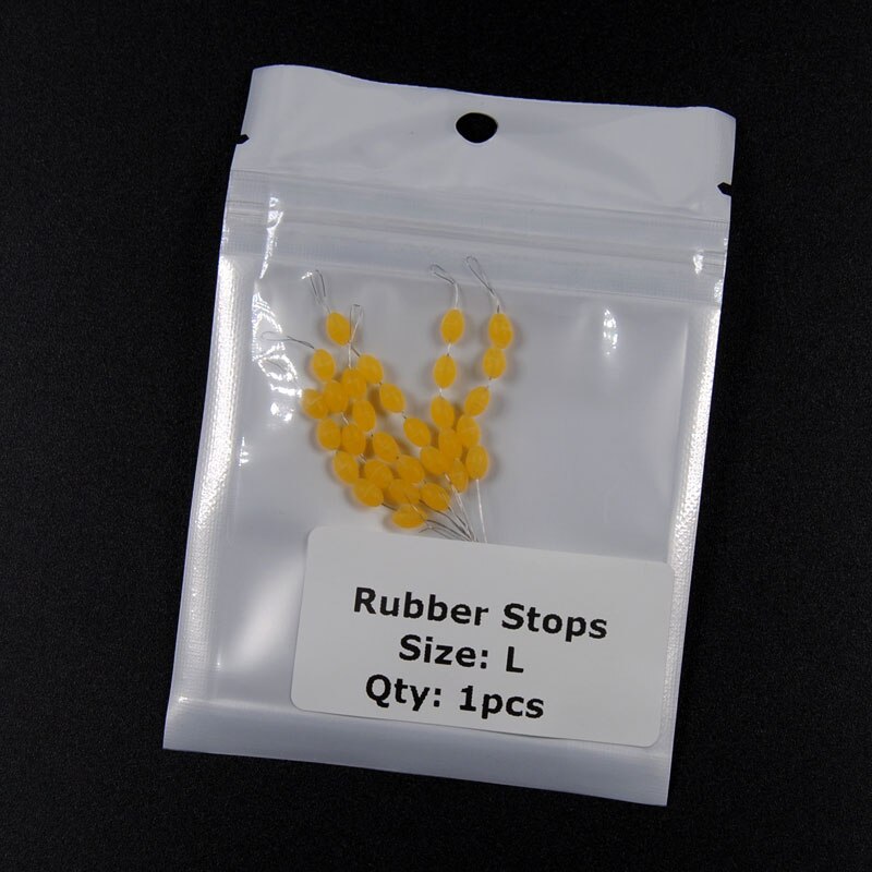 2 stk = 60 stop fiskegrej tilbehør prmium karpe fiske gummi stop til rigning flyde ledning positionering