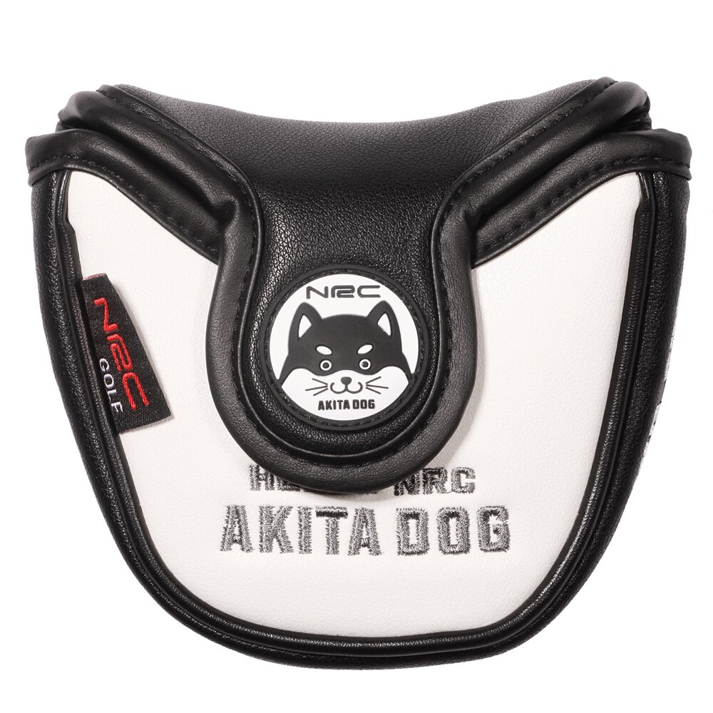 Søt akita hundehammer putter hodedeksel for odyssey ball 2 putter