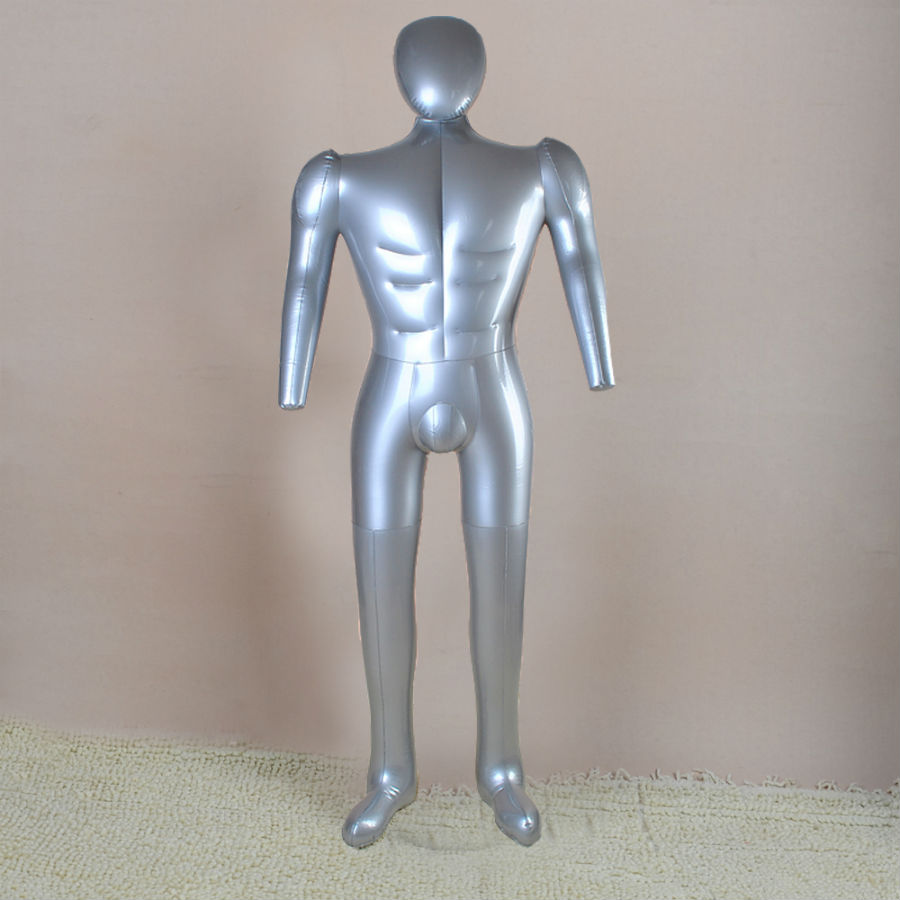 Mannequin gonflable pour homme, corps entier avec bras, Mannequin à la , torse factice, modèle 1028, 1 pièce