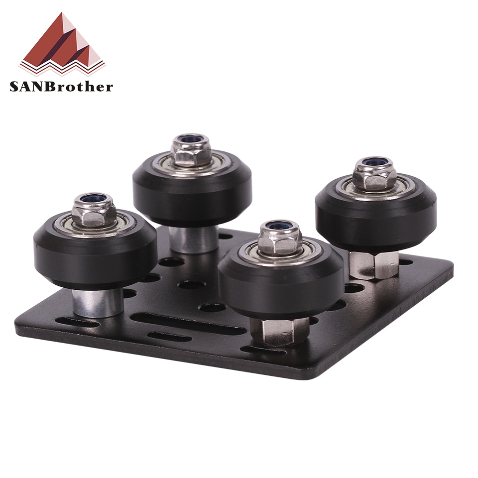 1einstellen 3D Drucker teile Openbuilds V Portal plat einstellen spezielle rutsche platte Rolle für /2040 V-Slot Aluminium Profil räder
