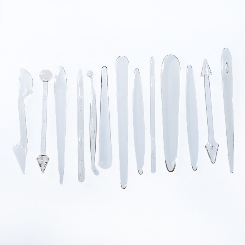 13pcs/Set Sculpture Sugar Modeling Cutter Smoother Polymer Clay Pen Tool Kit