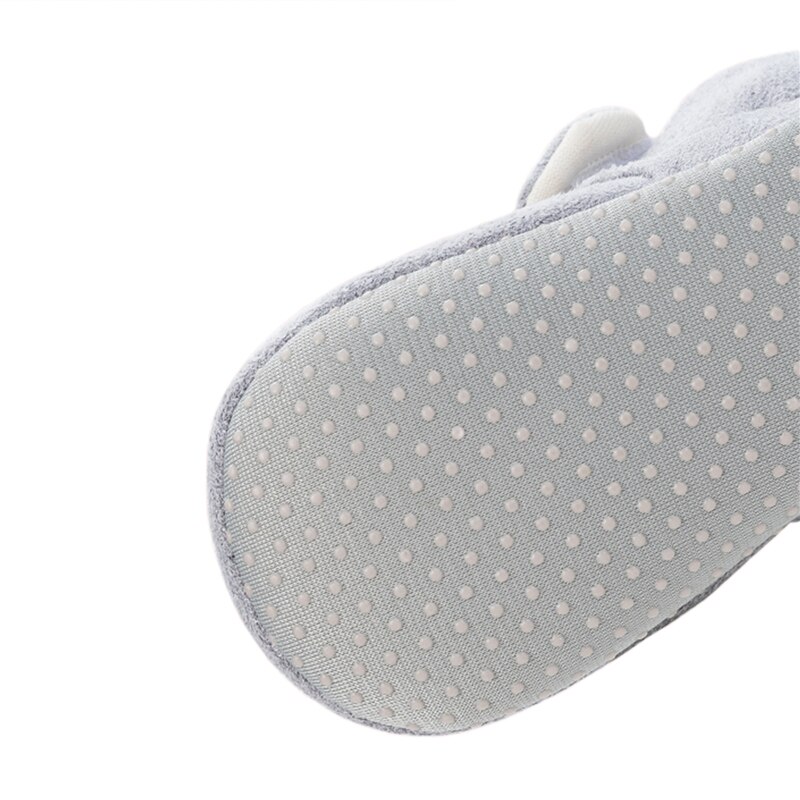 Baby antislip sneaker wandelen zachte zool ademend verjaardag pluche borduurwerk varken cartoon laarzen