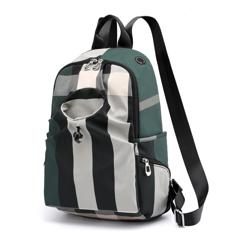 2020 moda damska plecak kobiet podróży plecaki dla nastolatek dziewczyny torby na ramię nylon plecaki Mochilas: zielony