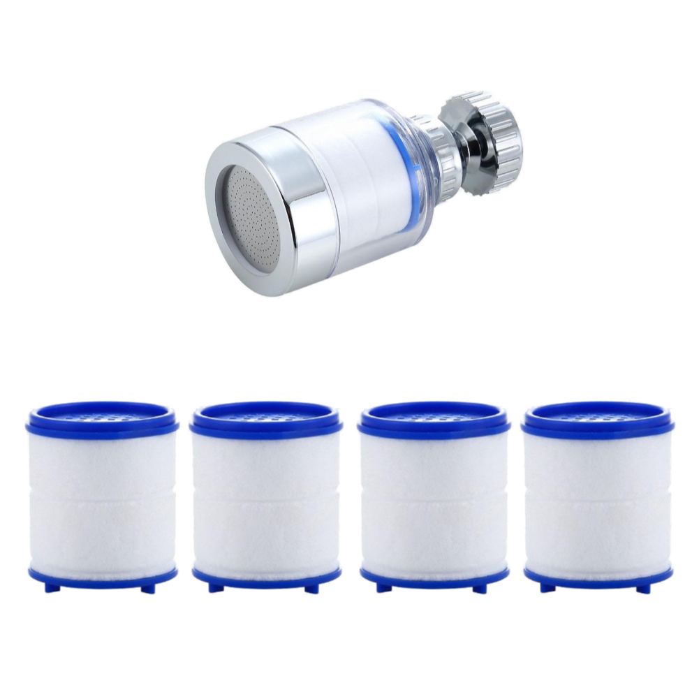 2-40Pc Kraan Waterfilter Element Verwijderen Chloor Zware Metalen Gefilterd Douches Hoofd Filtratie Zuiveraar Verzachten Hard Water